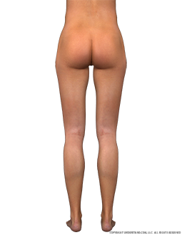 Lower Body Female Posterior Image