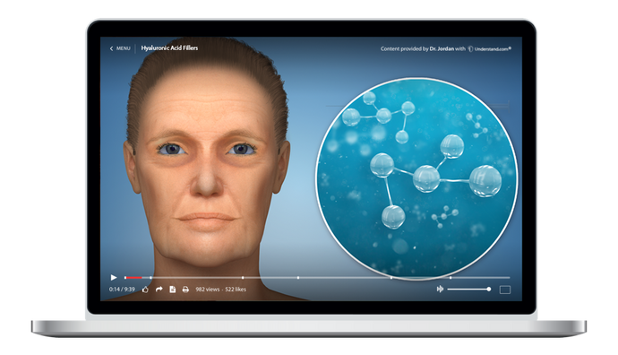 Hyaluronic Acid Fillers Animation