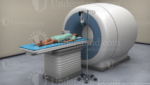 Patient Receiving MRI Image